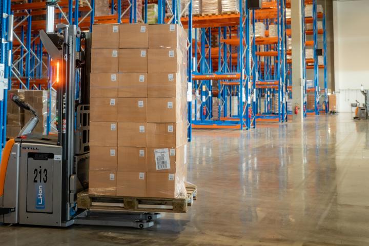 De voedingslogistiek in België